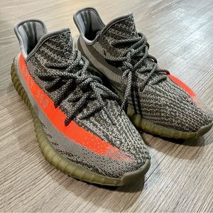Size 11 Yeezy Boost 350.  Grey Beluga Reflective